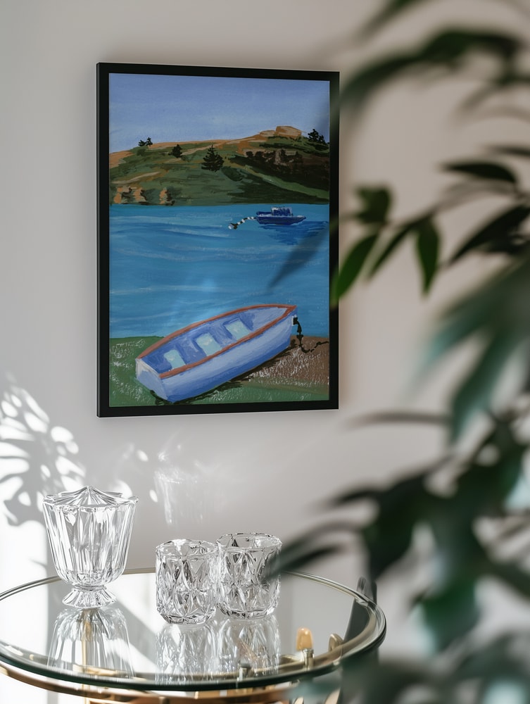 Peaceful Coastal Scene