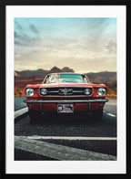 Classic Car Desert Drive