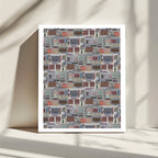 Colorful City Pattern