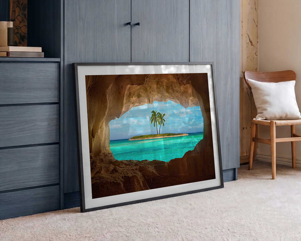 Paradise Island Cave View