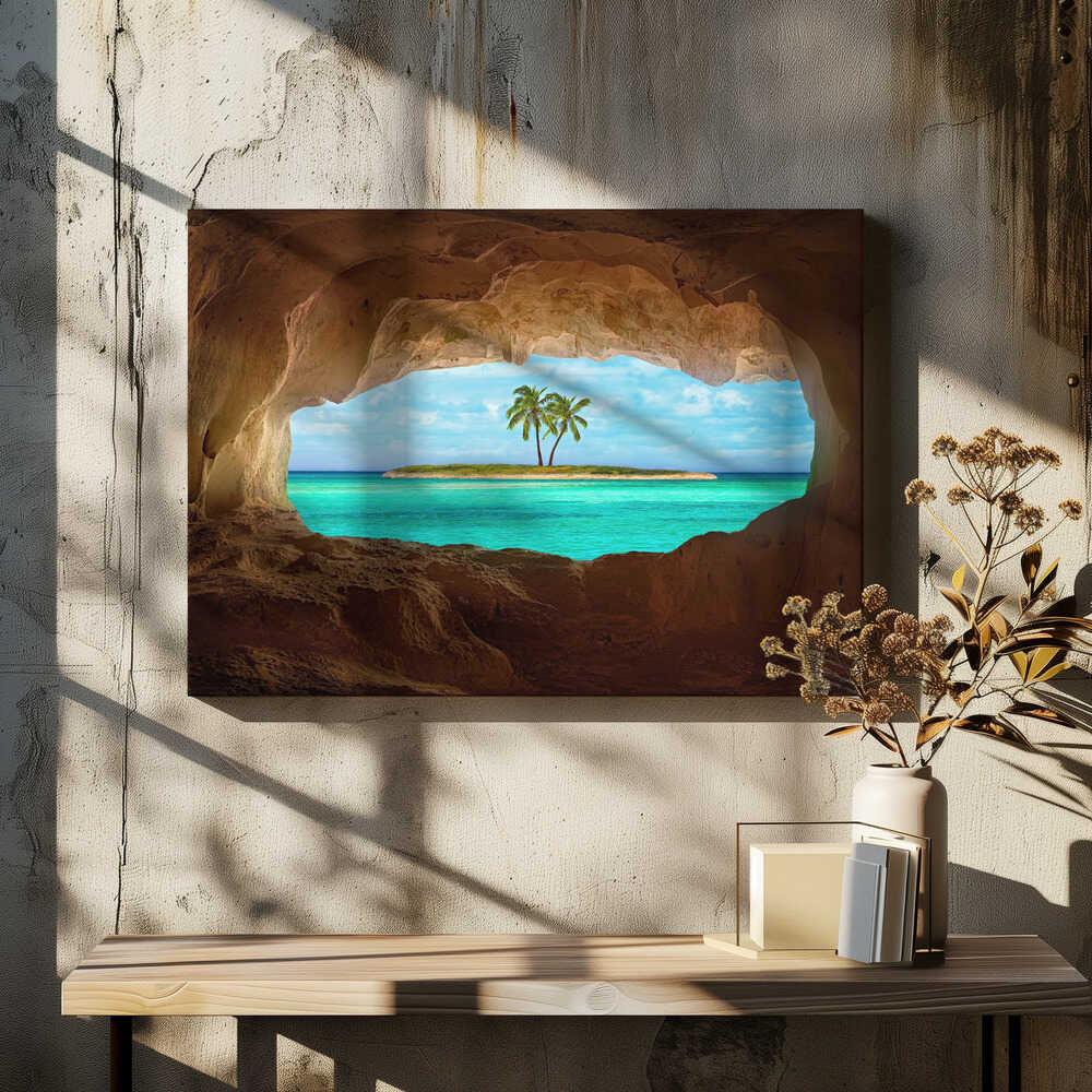 Paradise Island Cave View