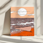 Rowboat at Sunset