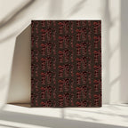 Dark Red Abstract Pattern