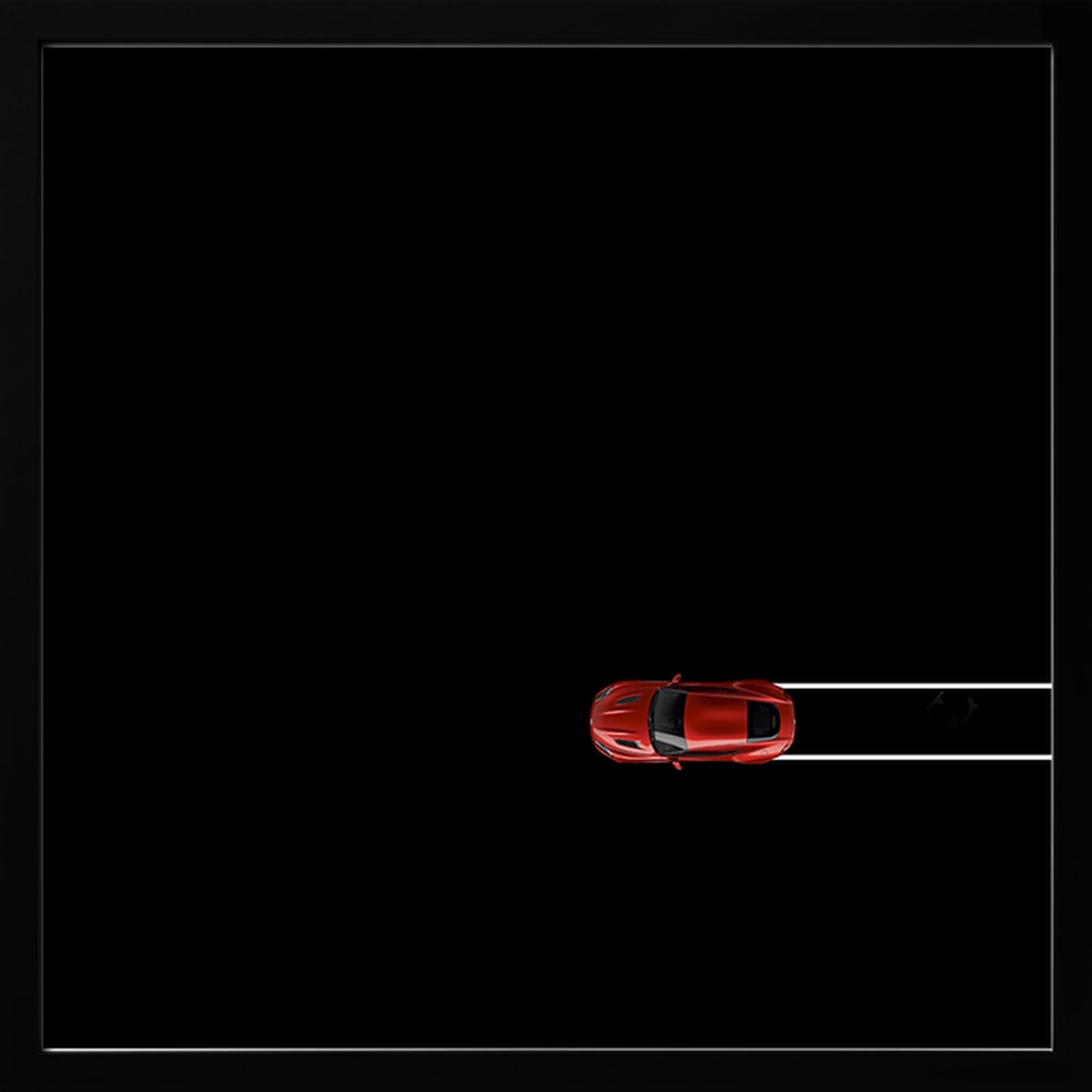 Red Sports Car Drive