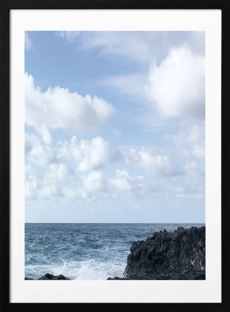 Ocean Waves Rocky Shore