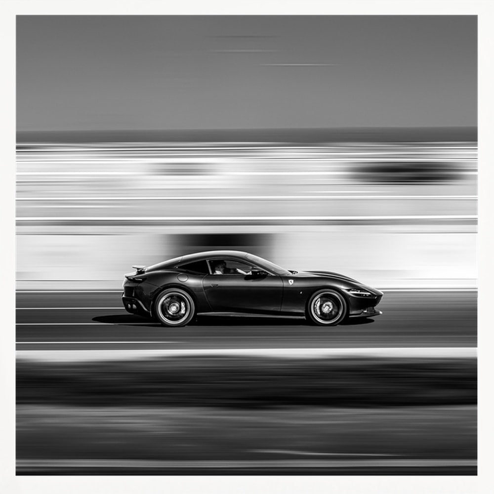 Fast Sports Car Motion