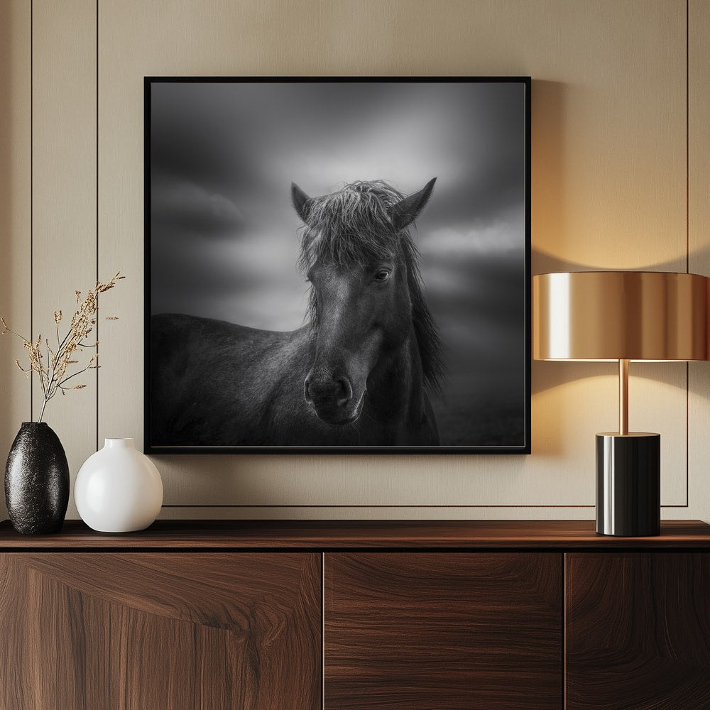 Dark Horse Portrait
