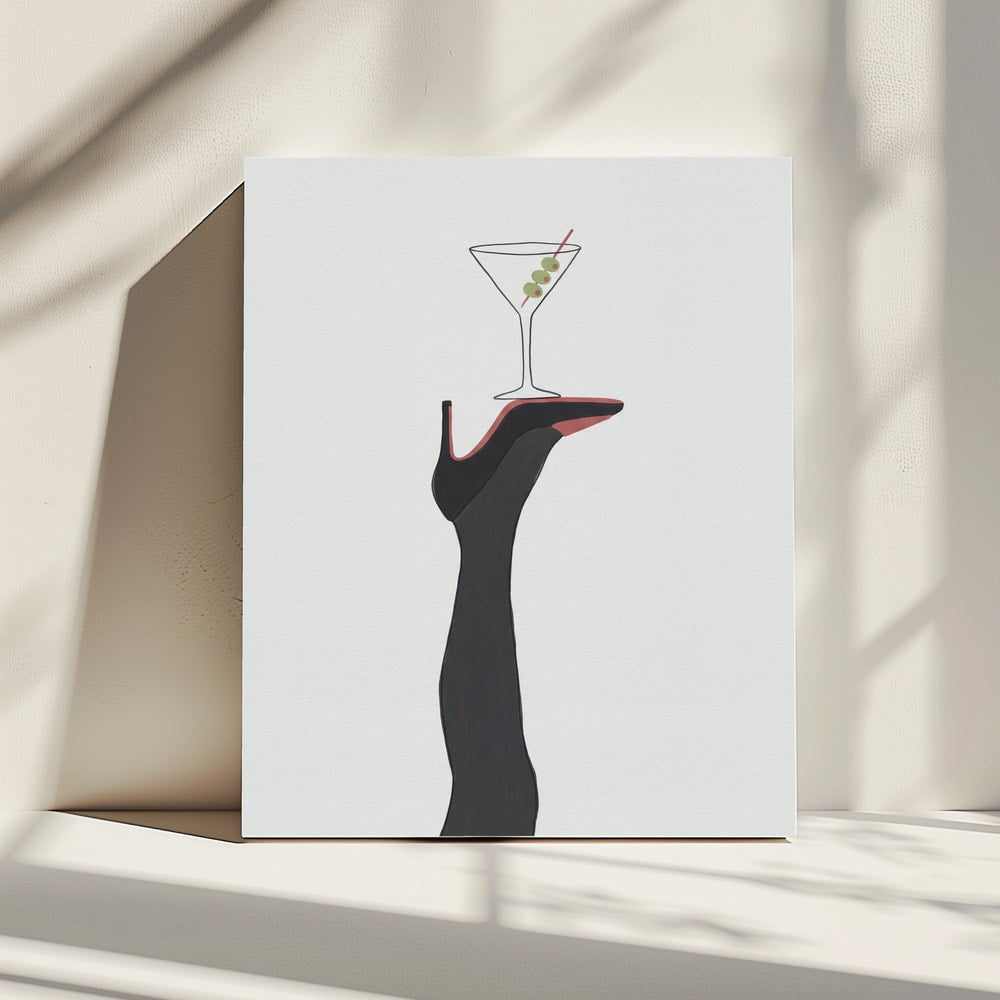 Martini High Heel Style