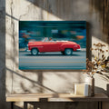 Red Classic Car Motion