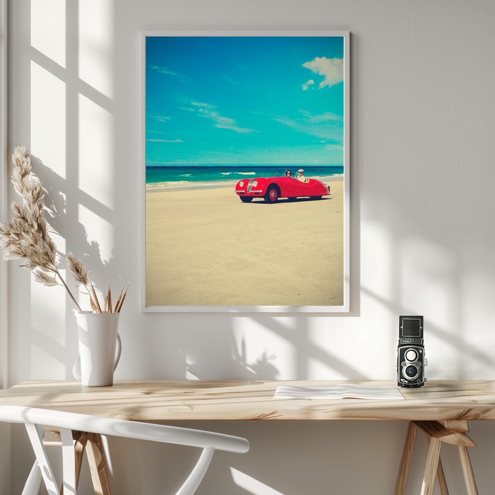 Classic Car Beach Drive
