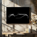 Classic Car Silhouette