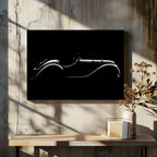 Classic Car Silhouette