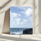 Ocean Waves Rocky Shore