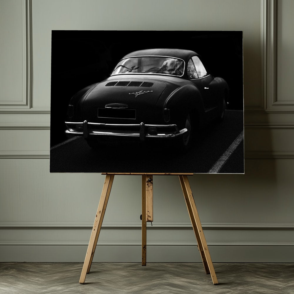 Vintage Car Silhouette