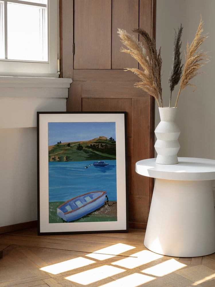 Peaceful Coastal Scene