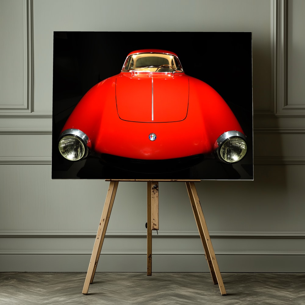 Classic Red Sports Car