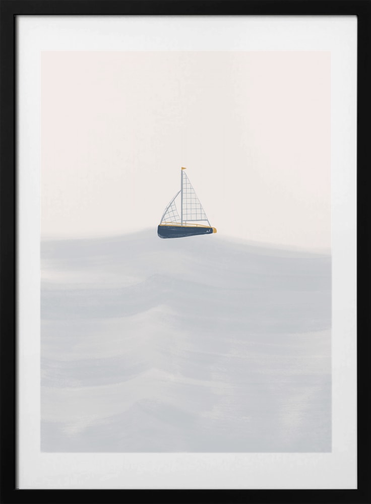 Serene Sailboat Waters