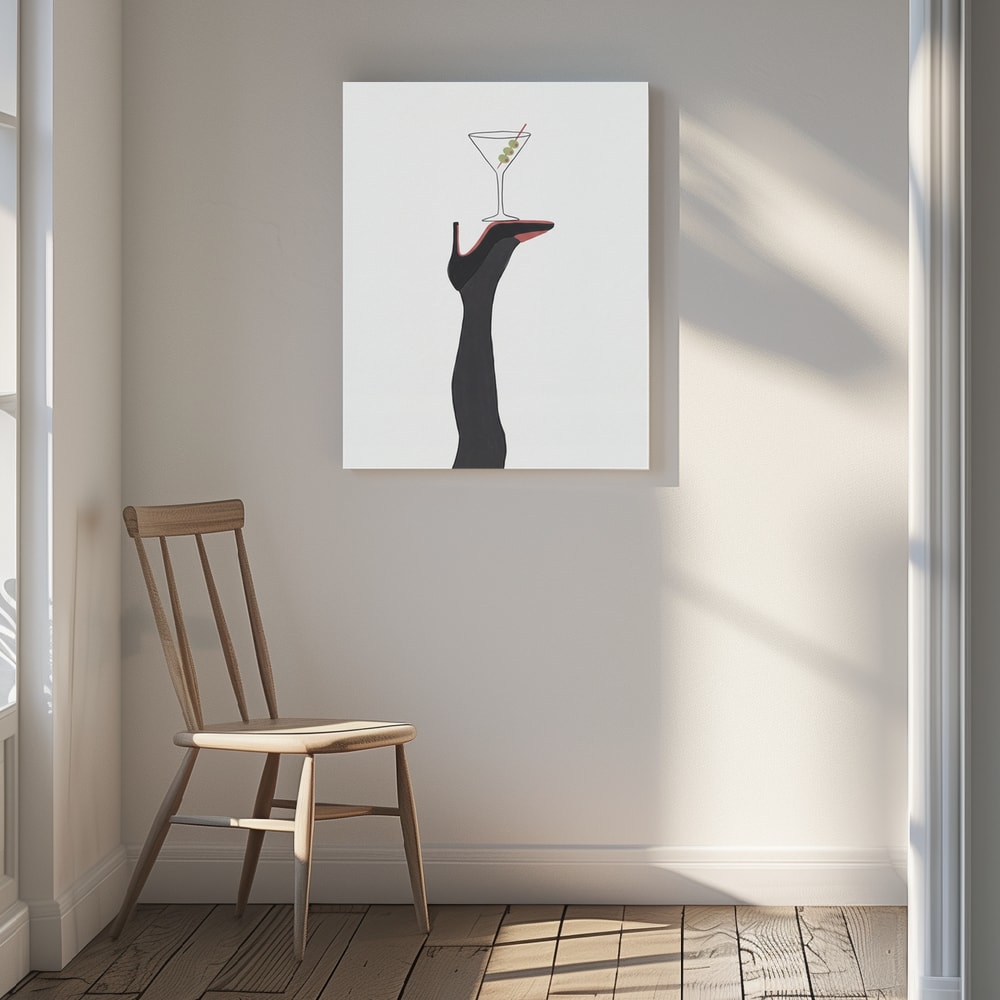 Martini High Heel Style