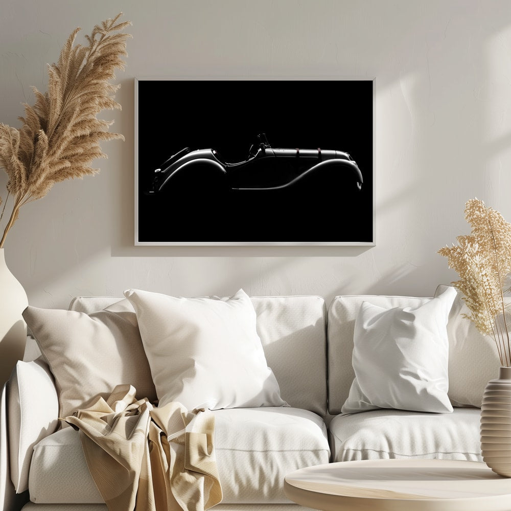 Classic Car Silhouette