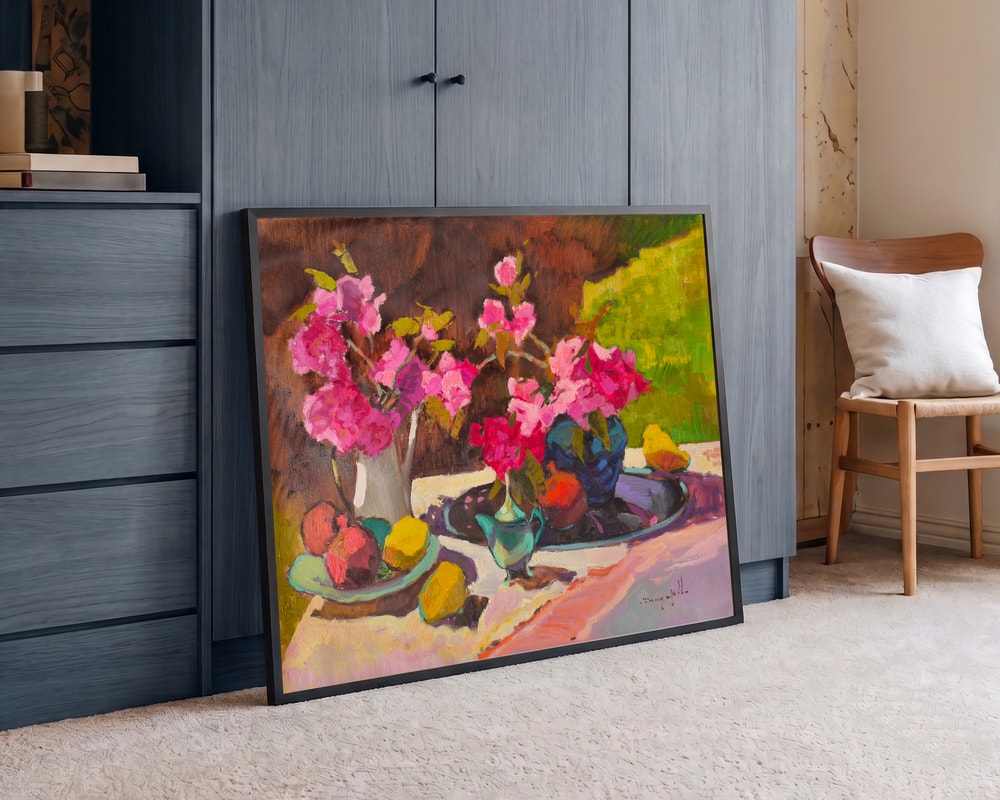 Vibrant Floral Still Life