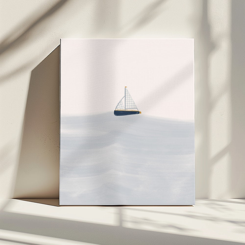 Serene Sailboat Waters