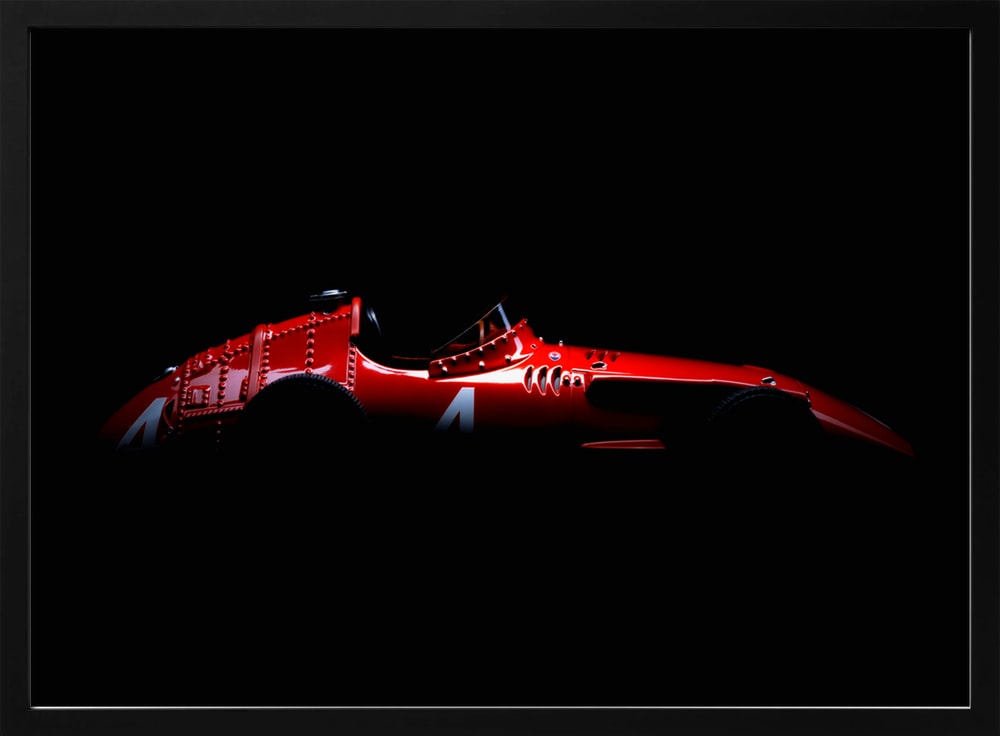 Vintage Red Race Car