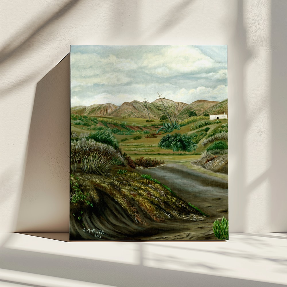 Peaceful Desert Valley