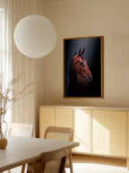 Noble Bay Horse Portrait