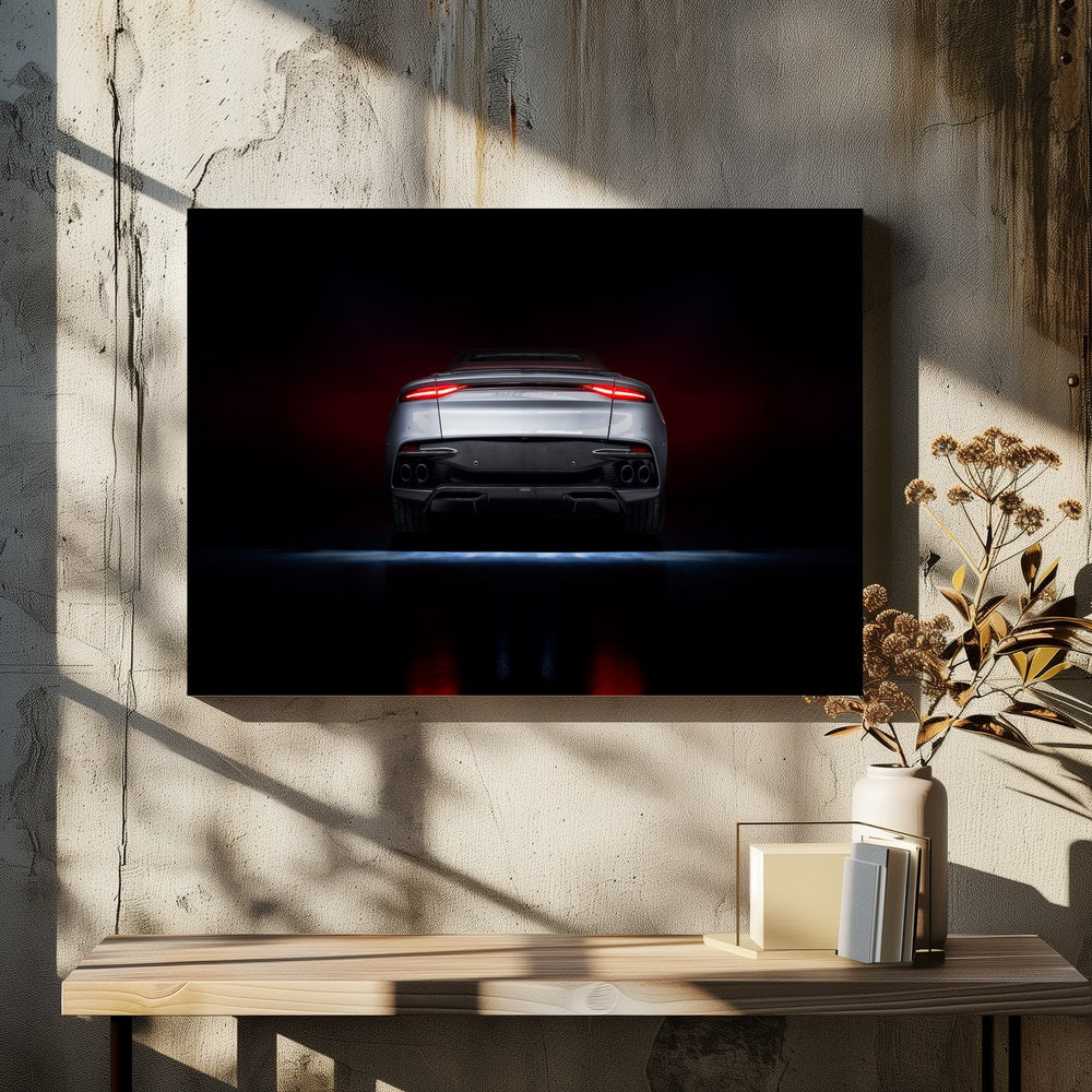Luxury Car Red Lights