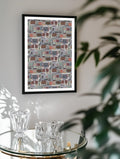 Colorful City Pattern
