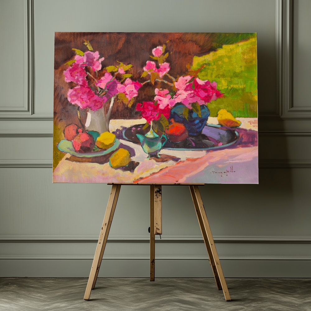 Vibrant Floral Still Life