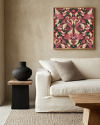 Elegant Pink Botanical Pattern