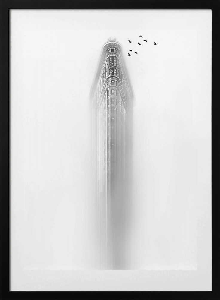 Misty Urban Flight, arte de Carmine Chiriacò con marco