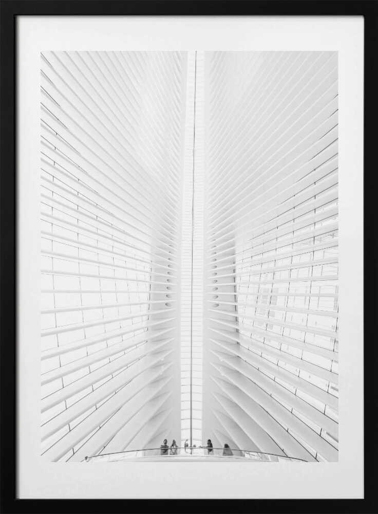 Soaring Modern Architecture, arte de Massimo Alloi con marco