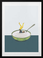 Untitled, arte de Maarten Léon con marco