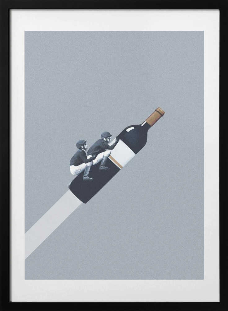 We ride until dawn, arte de Maarten Léon con marco