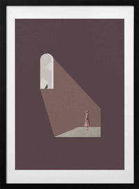 Enlighten me, arte de Maarten Léon con marco