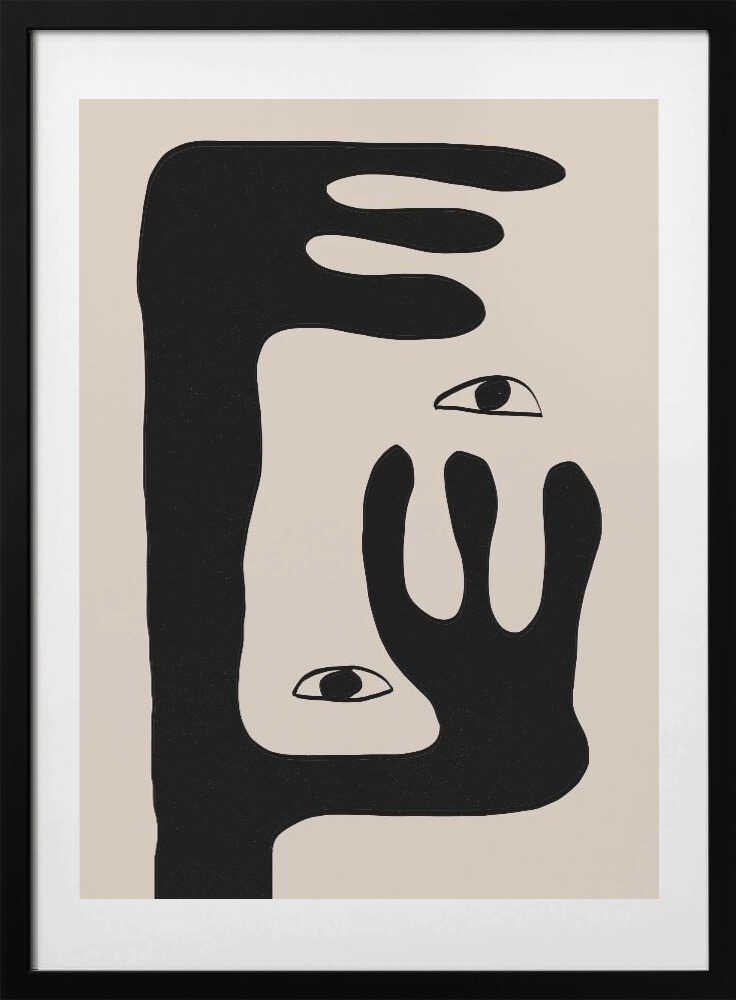Surreal Gaze, arte de THE MIUUS STUDIO con marco