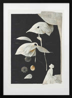 Mystical Blooms, arte de Treechild con marco