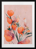 Petals and Elegance, arte de Treechild con marco