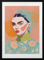 Vivid Elegance, arte de Treechild con marco