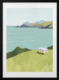 Coastal Van Journey, arte de longwayhome con marco