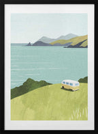 Coastal Van Journey, arte de longwayhome con marco