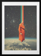 Spacecolor, arte de Frank Moth con marco