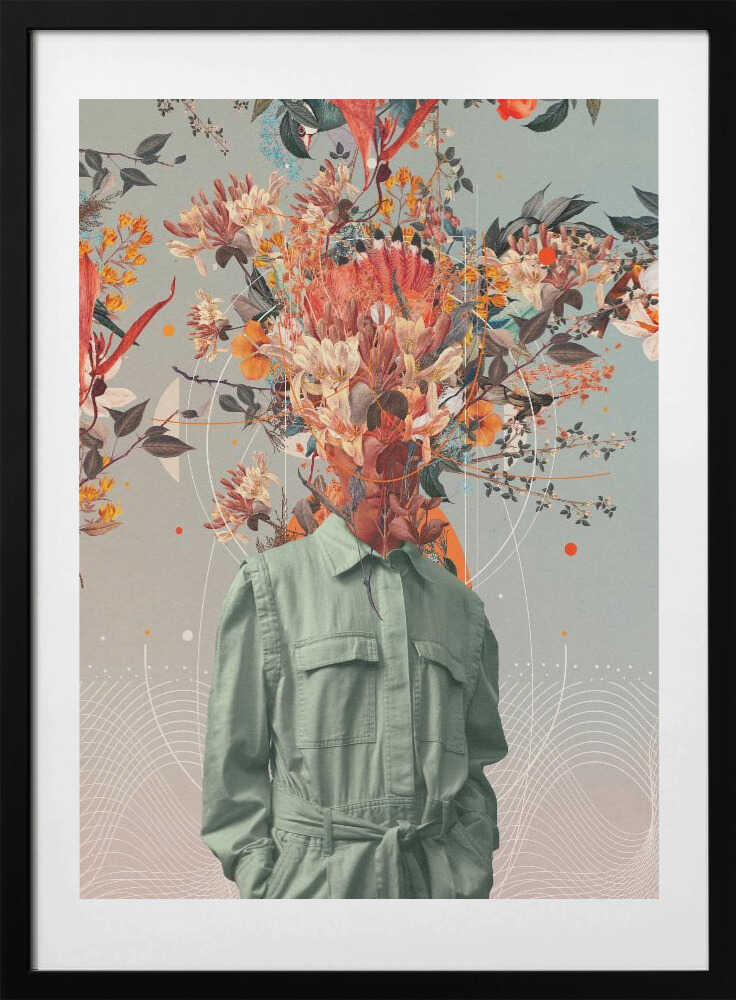 You Smell Like Home, arte de Frank Moth con marco