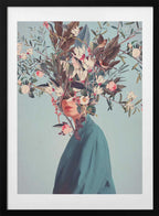 I Was Hidden but You Saw Me, arte de Frank Moth con marco