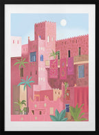 Kashbah, arte de Petra Lizde con marco