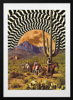 Illusionary Cowboys, arte de Taudalpoi con marco