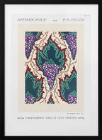 Samarkande 18, arte de Emile Alain Seguy con marco