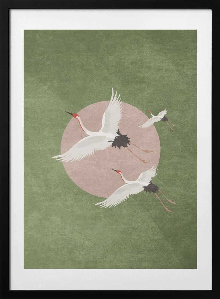 Cranes in Flight